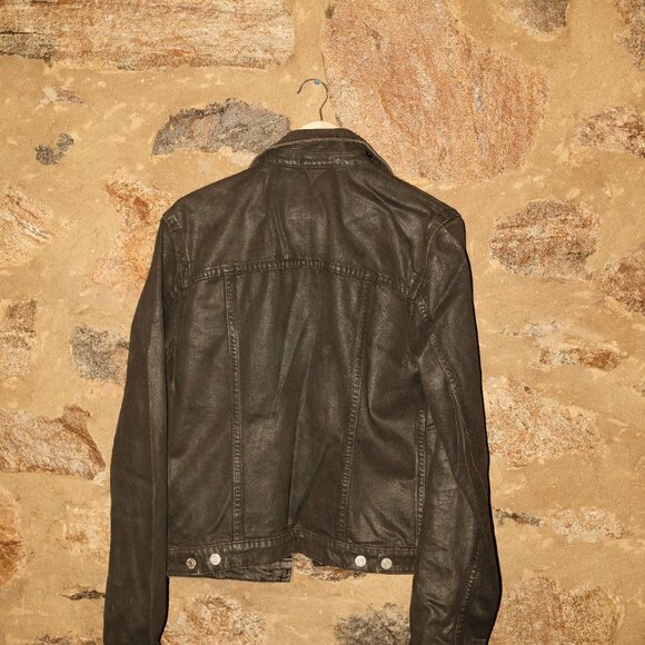 Helmut Lang Waxed Denim Jacket M - Picture 2 of 5